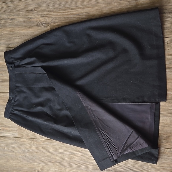 Vintage Washington Square 100% Wool A-Line Skirt - Picture 4 of 6